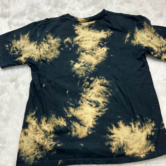 Y2k Universal Studios Jurassic Park tie dye T Rex dinosaur tee size L youth - Picture 4 of 4